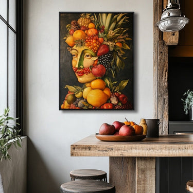 Peinture Visage Fruits et Légumes